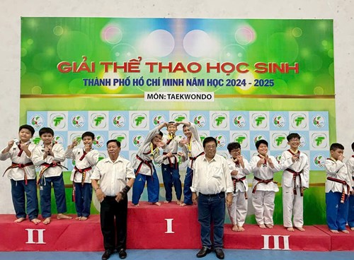 Tham gia Giải Thể thao học sinh Thành phố Hồ Chí Minh năm học 2024-2025