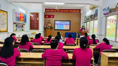 Kiểm tra định kỳ môn Toán K1,3 cuối HKII năm học 2024-2025.