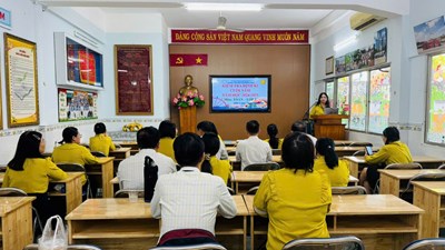 Kiểm tra định kỳ môn toán K5 và công nghệ K3, 4 cuối HKII năm học 2024-2025.