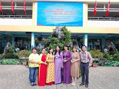 Hội thi  Giáo viên dạy giỏi  cấp Tiểu học - Năm học 2024-2025 - Chủ đề  Thiết kế bài giảng số  - Vòng thi   Trình bày 1 biện pháp góp phần nâng cao chất lượng công tác giảng dạy 