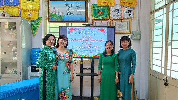 Hội thi Giáo viên chủ nhiệm giỏi năm học 2024 -2025
