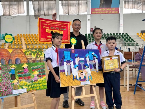 Hội thi   Nét vẽ xanh  cấp quận lần thứ 17 năm học 2024-2025.