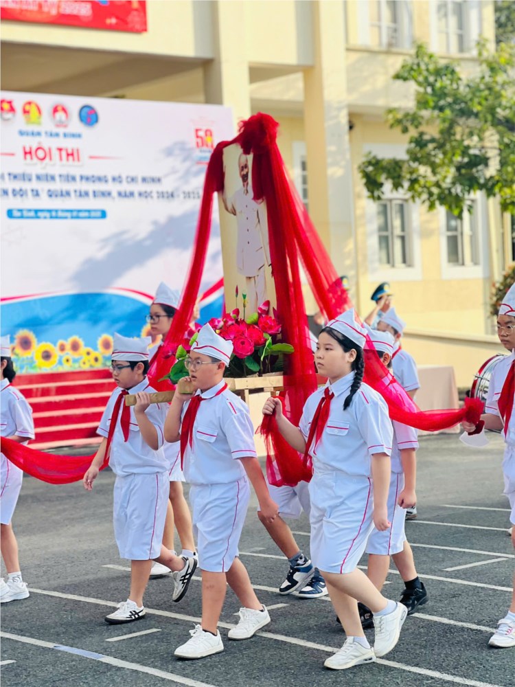 🎉 hội thi nghi thức đội cấp quận năm học 2024 - 2025 🎉