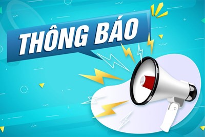 Thông báo về việc không nhận hoa chúc mừng ngày khai giảng