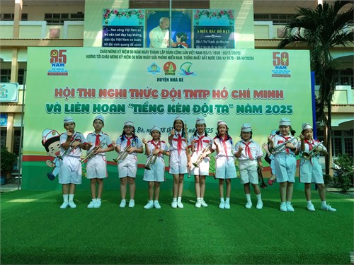 Liên đội Tiểu học Tạ Uyên Đạt Thành Tích Xuất Sắc Tại Hội Thi Nghi Thức Đội Cấp Huyện