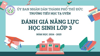 Khảo sát năng lực học sinh lớp 3 năm học 2024-2025