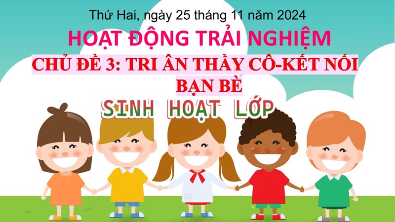 Hoạt động trải nghiệm