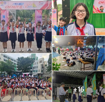 Hội thi chỉ huy đội giỏi cấp quận năm học 2024 - 2025