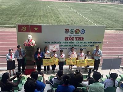 Hội thi Nghi thức đội cấp Quận