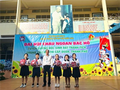 Đại hội cháu ngoan bác hồ năm học 2024-2025