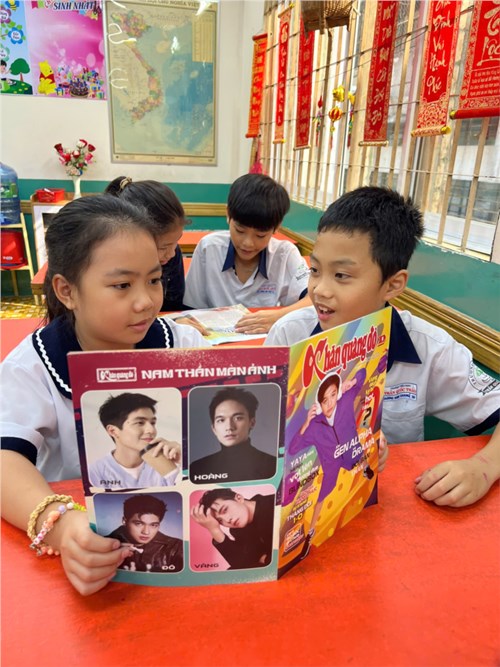 Phong trào đọc và làm theo báo đội năm học 2024-2025