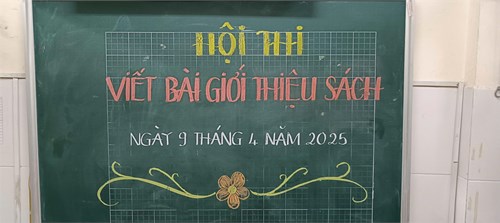 HỘI THI
Viết Bài Giới Thiệu Sách
