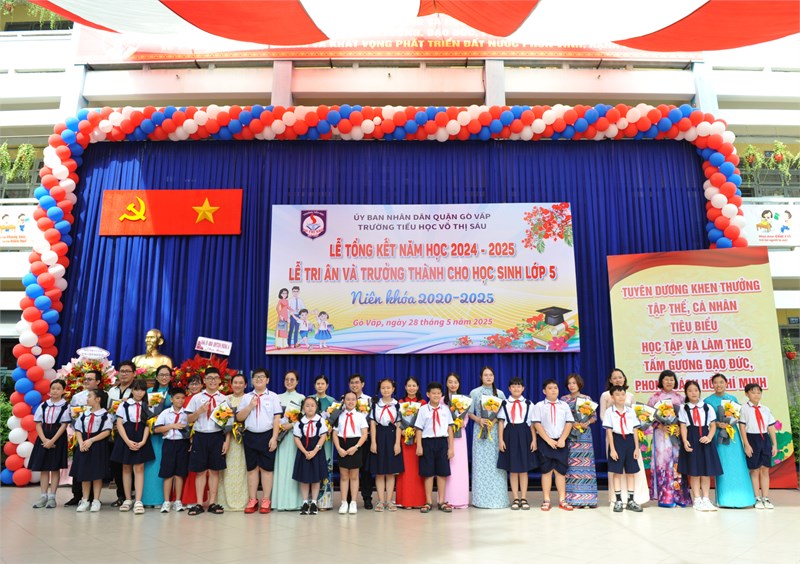 Lễ Tổng kết năm học 2024 - 2025