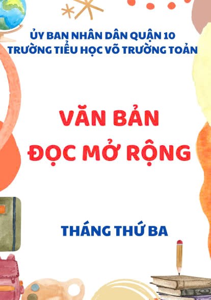 Văn bản đọc mở rộng - Khối 3 (Tháng thứ ba)